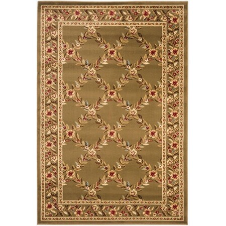 Safavieh 2 ft. 3 in. x 8 ft. Runner Lyndhurst Brown and Brown Traditional Rug LNH557-2525-28